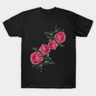 Pink mauve roses T-Shirt